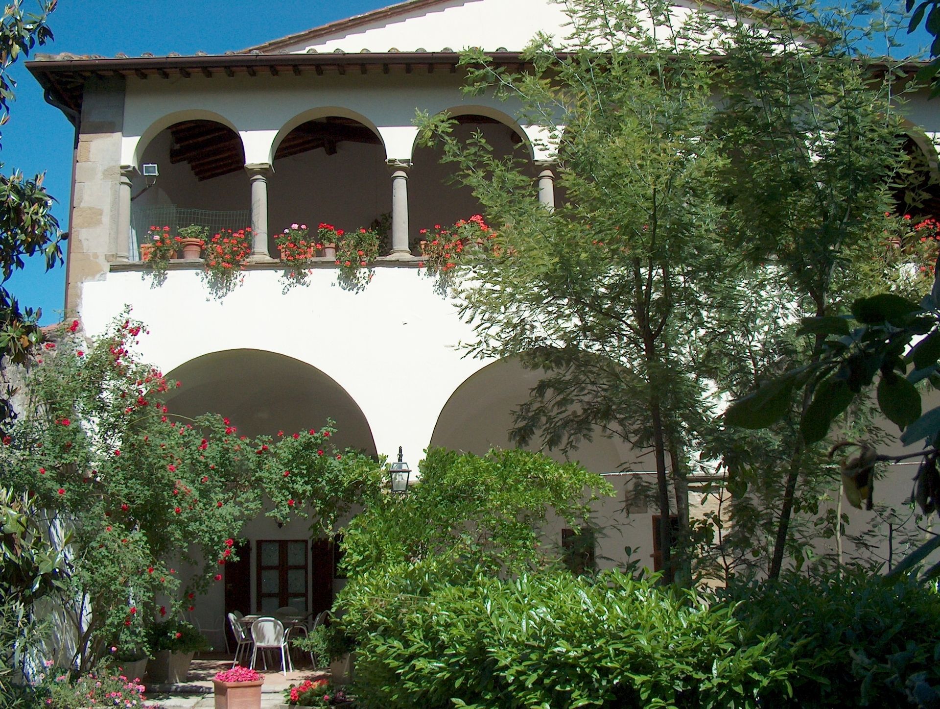 Villa Sant'Agnese, facade of the Ex Convent